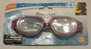 Swimgear Adult Swim Goggles PC lens Adjustable Latex Free Age 14+ PURPLE UB9 - Picture 1 of 1