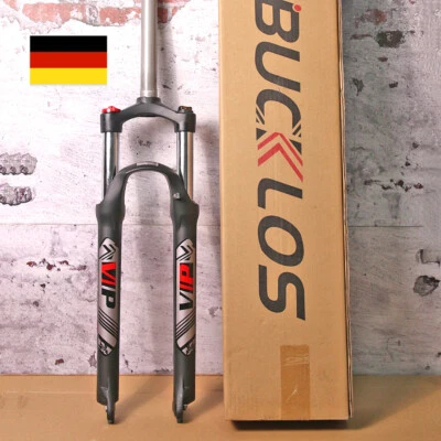 26/27.5/29 Zoll MTB Federgabel 100mm Federweg 1-1/8" Fahrradgabel Scheibenbremse - Bild 1 von 4