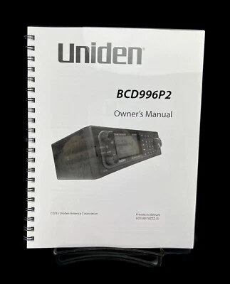 Uniden BCD996P2 инструкции по эксплуатации руководство пользователя катушка переплет - Изображение 1 из 4
