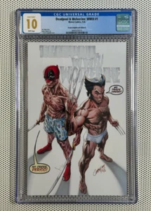 Deadpool Wolverine WWIII #1 2024 Marvel J Scott Campbell Virgin Variant CGC 10.0 - Picture 1 of 10