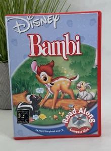 Disney CD Read Along Bambi Read Along CD And Book - Imagen 1 de 22