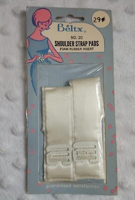 Sujetador lencería Beltx vintage correa para el hombro almohadillas tarjeta original espuma goma inserción Foto 1 de 4