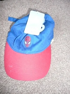 BNWT DISNEY STORE BOYS MARVEL SPIDERMAN CAP ONE SIZE - Picture 1 of 3