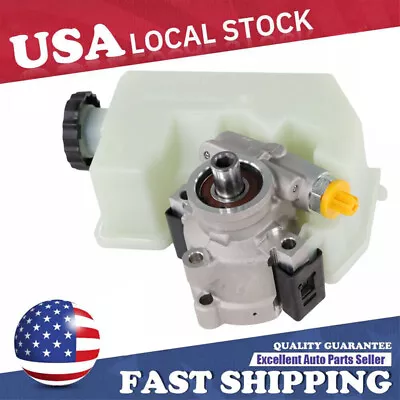Power Steering Pump 20-64610 w/Reservoir for 2002-2006 Jeep Liberty 2.4L 3.7L V6 - Image 1 of 4