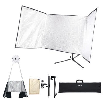 SMDV FLIP BANSA w/ Bag+BallHead/Studio Universal Photography Clamshell Reflector - image 1 of 4