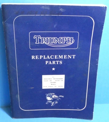 TRIUMPH Piezas de repuesto para moto Speed Twin/ Thunderbird/Tiger 100/110 Foto 1 de 2