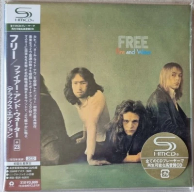 Free - Fire And Water  Japan Mini LP SHM-CD. Deluxe Edition. 2CDs - Bild 1 von 3