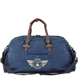Greenburry Reisetasche Sporttasche Canvas Weekender 65 cm Vintage Aviator blau - Bild 1 von 11