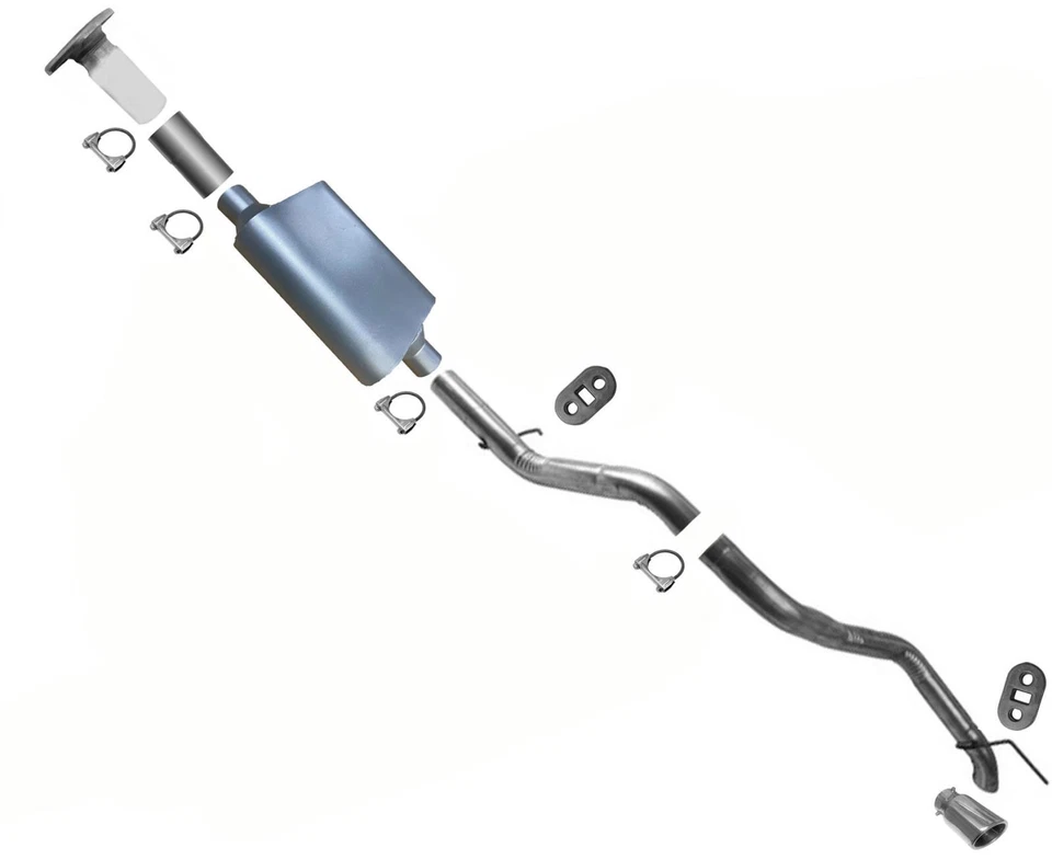 Sistema de tubería silenciador de alto rendimiento para Jeep Grand Cherokee 2005-2010 Foto 1 de 4