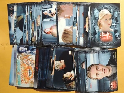 BUFFY THE VAMPIRE SLAYER TEMPORADA 7 PROGRAMA DE TELEVISIÓN CONJUNTO DE 90 TARJETAS COLECCIONABLES INKWORKS 2003 Foto 1 de 3