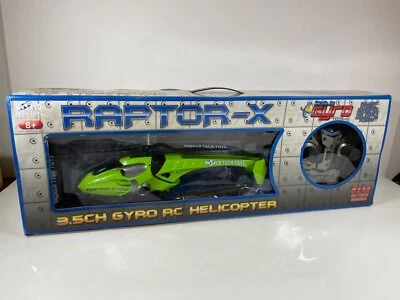 World Tech Toys Raptor-X 3.5CH Gyro RC Helicopter - Image 1 of 4