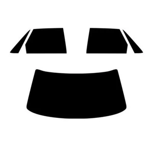 Pre Taglio Finestrino Pellicola Oscurante per Toyota Camry 4-door Berlina 87-91 - Picture 1 of 10