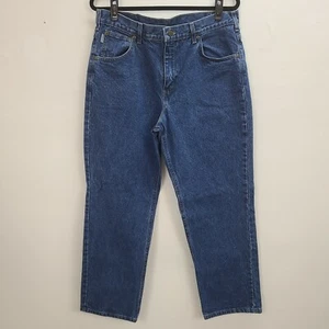 Jeans Carhartt Para Hombre 38 x 30 Azul Denim Bolsillos con Cremallera Ajuste Tradicional - Imagen 1 de 10
