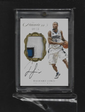 Rashard Lewis '16-17 Flawless SIGNATURE PRIME MATERIALS Patch Auto #/10 Magic SP