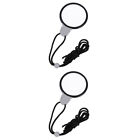 Cute Necklace Magnifying Glass Handheld 10x Magnifier Set