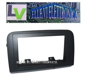 4010 RMS Mascherina Adattatore Vano Autoradio 2 DIN Colore Antracite Fiat Croma - Foto 1 di 1
