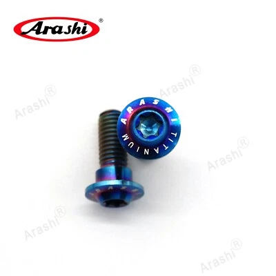Fit Kawasaki Ninja ZX6R 1998 - 2021 2010 4PCS Rear Brake Disc Rotor Screws Bolts - Image 1 of 4