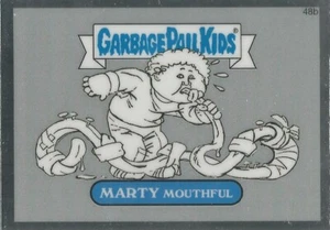 Garbage Pail Kids Chrome Serie 2 - Pencil Art Concept Chase Card #48b - Bild 1 von 1