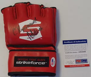 ANDREI ARLOVSKI SERGEI KHARITONOV SIGNED AUTO'D PSA/DNA COA STRIKEFORCE GLOVE - Picture 1 of 2