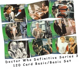 Doctor Who Definitive Season/Series 3 (Three) - 120 Card Basic/Base Set - Dr Who - Picture 1 of 3
