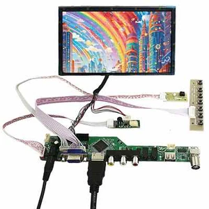 7" 1280×800 400 Nits B070EW01 IPS LCD Bildschirm und H-D USB VGA TV Steuerplatine - Bild 1 von 5