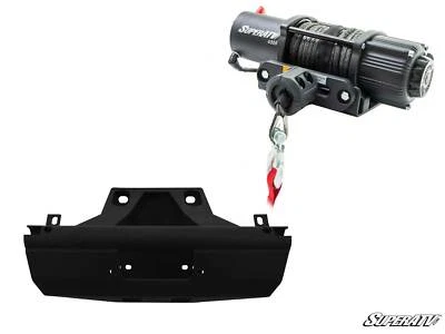 Пластина крепления лебедки SuperATV 4500 фунтов Лебедка для Can-Am Maverick X3 (2017+) - Изображение 1 из 4