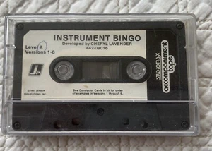 Instrument Bingo (Replacement Audio Cassette) Developed by Cheryl Lavender  - Picture 1 of 3
