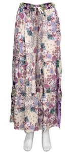$298 NWT Johnny Was Violetta Printed Pants - S - JW49090425 - Picture 1 of 7