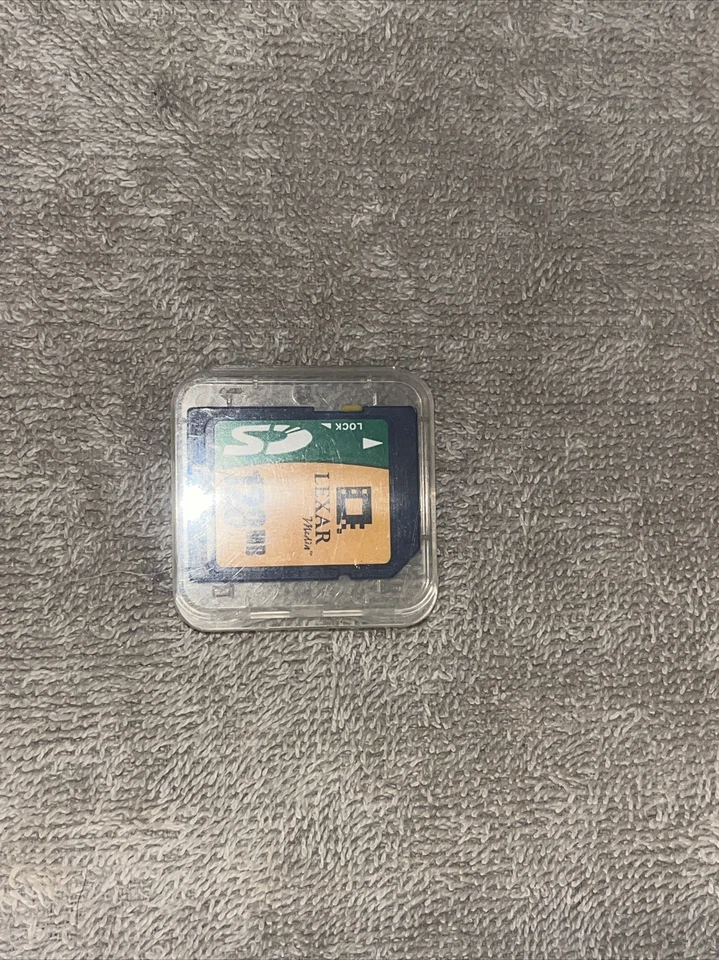 Lexar 128MB SD Memory Card - Image 1 of 1