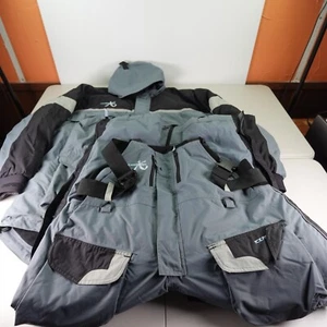 Clam Ice Armor Jacke Latzhose Set blau schwarz Eisangeln Mantel & Overall Herren Gr. XL - Bild 1 von 16
