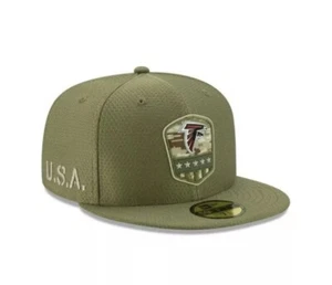 Atlanta Falcons New Era 59FIFTY Official NFL Salute to Service Fitted Cap 7 3/8 - Bild 1 von 5