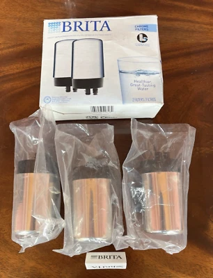 Brita Faucet Mount Replacement Filters New Set of 3 - Image 1 of 4