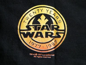 Star Wars Insider Member 20 Jahre 1977-1997 T Shirt Gr. Lg USA Made RAR!!! EXC+++ - Bild 1 von 6
