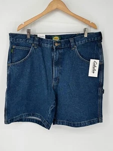 NWT Cabela’s Men’s Carpenter Jean Shorts Denim Outdoor workwear Size 40 Y8 - Picture 1 of 4