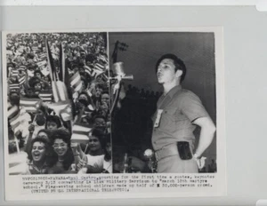 REVOLUCIÓN CUBANA REBELDE RAÚL CASTRO FOTO ORIGINAL DE COLECCIÓN CUBA IMPRESIONANTE - Imagen 1 de 2