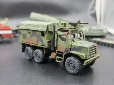 1/72 Scale US MTVR Armored Transport Vehicle Camouflage Truck Finished Model Toy - Image 1 of 4