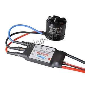 Sunnysky X2212 1400KV Brushless Motor SimonK 30A ESC for RC Airplane Quadcopter - Picture 1 of 3