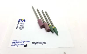 Menge x 4 Dentallabor Diamant Polierschleifen EVE Keramik Medium Diacera Zirkonia - Bild 1 von 4