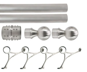 Kit de soporte de riel de pie de montaje en barra combinada - Tubo de acero inoxidable con cepillo OD de 2" - Imagen 1 de 34