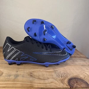 Nike Mercurial Vapor 15 Soccer Cleats Black Blue Men/Women Sizes BRAND NEW Sz 5 - Picture 1 of 6
