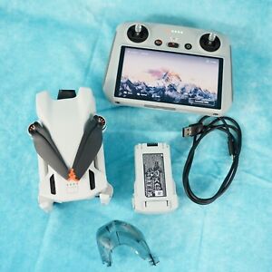 Tested unbound  DJI Mini 3 Camera Drone (with RC Screen Remote) Excellent Con