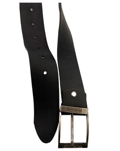 Vintage W & Rogers mens black leather belt size L| SKU 1272 - Picture 1 of 5