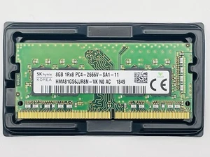 SK hynix 8GB PC4-2666V DDR4 Laptop RAM (HMA81GS6JJR8N-VK) - Picture 1 of 3