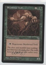 1997 Magic: The Gathering - Tempest Skyshroud Troll 0c5