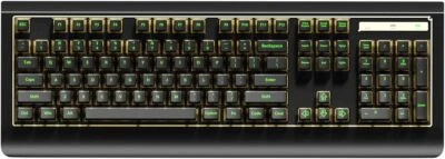 104-key Full-Size Gaming Mechanical Keyboard, Transparent keycap RGB Backlight, - Image 1 of 4