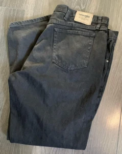 Wrangler Regular Fit Straight Leg Black Jeans W 44 / L30 - Bild 1 von 4