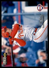 1996 Collector's Choice Silver Signature #398 Darren Daulton TC Phillies *4939