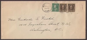 1925 Sc 551 1/2c Nathan Hale FDC New Haven CT cancel without cachet CV $25 - Picture 1 of 1