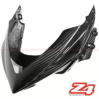 2013-2018 MV Agusta Rivale 800 Carbon Fiber Lower Nose Air Intake Ram Fairing - Image 1 of 2