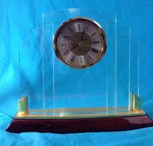 Chass 50000 Your New York Minute Clock, Retail $108.00 Classy Art Deco Look!! - Picture 1 of 12